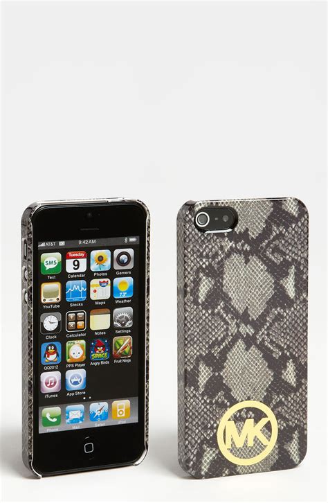 michael kors iphone 5 cover|Michael Kors Mono Striped iPhone 5 5S Case Cover (Black/White).